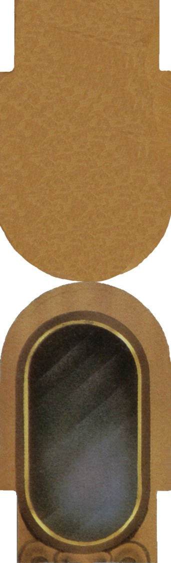 El espejo sin nada es el portal desactivado, debes consultar las Notas